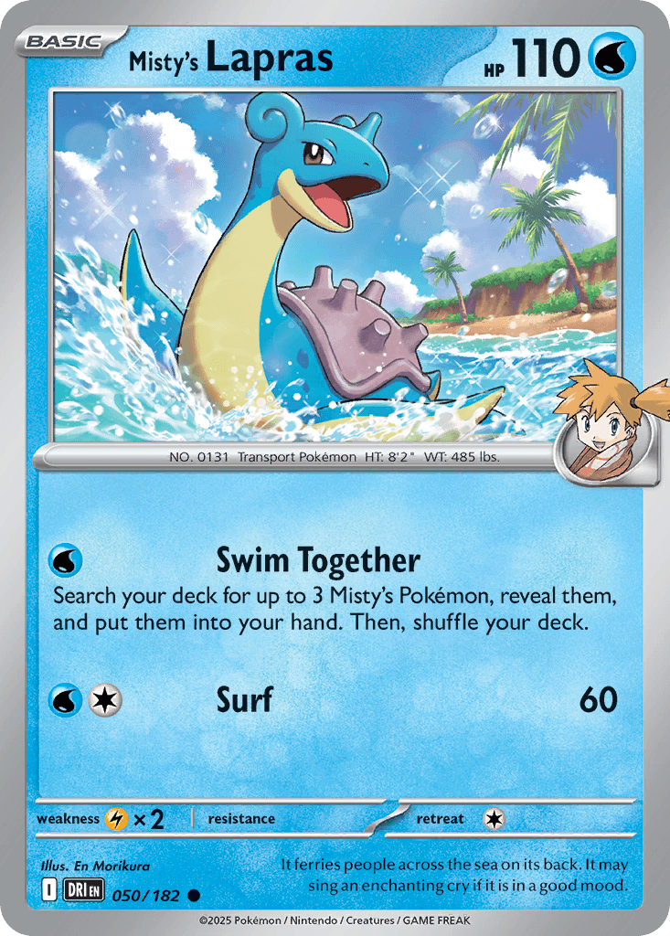 Misty's Lapras — Destined Rivals #50