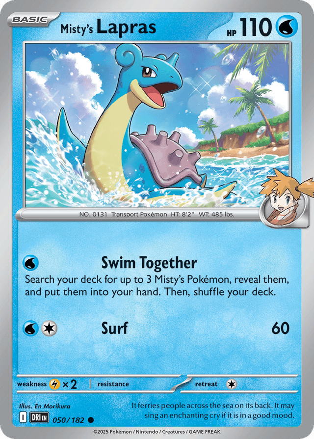 Misty's Lapras — Destined Rivals #50