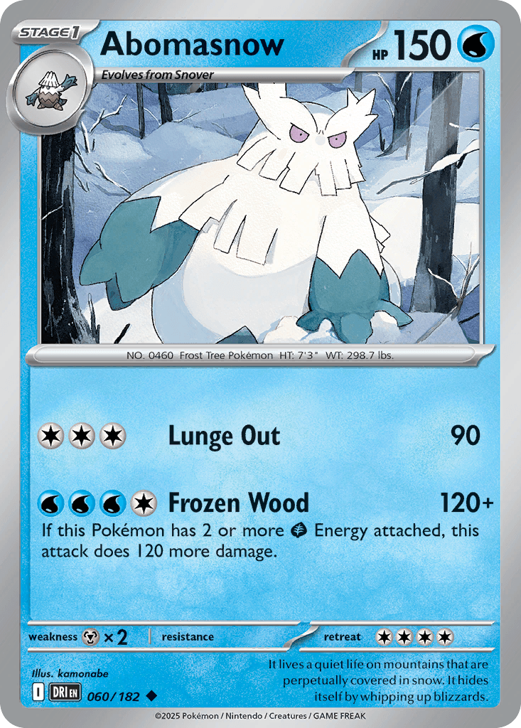 Abomasnow — Destined Rivals #60