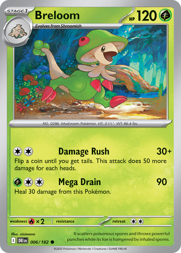 Breloom — Destined Rivals #6