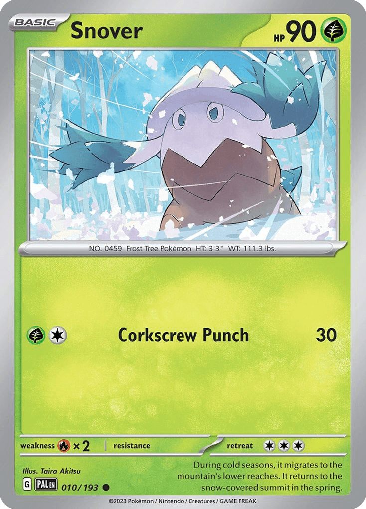 Snover — Paldea Evolved #10