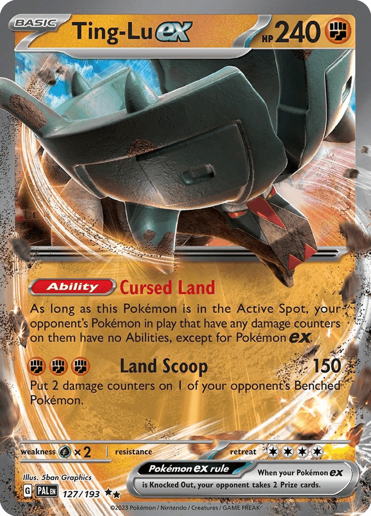 Ting-Lu ex — Paldea Evolved #127