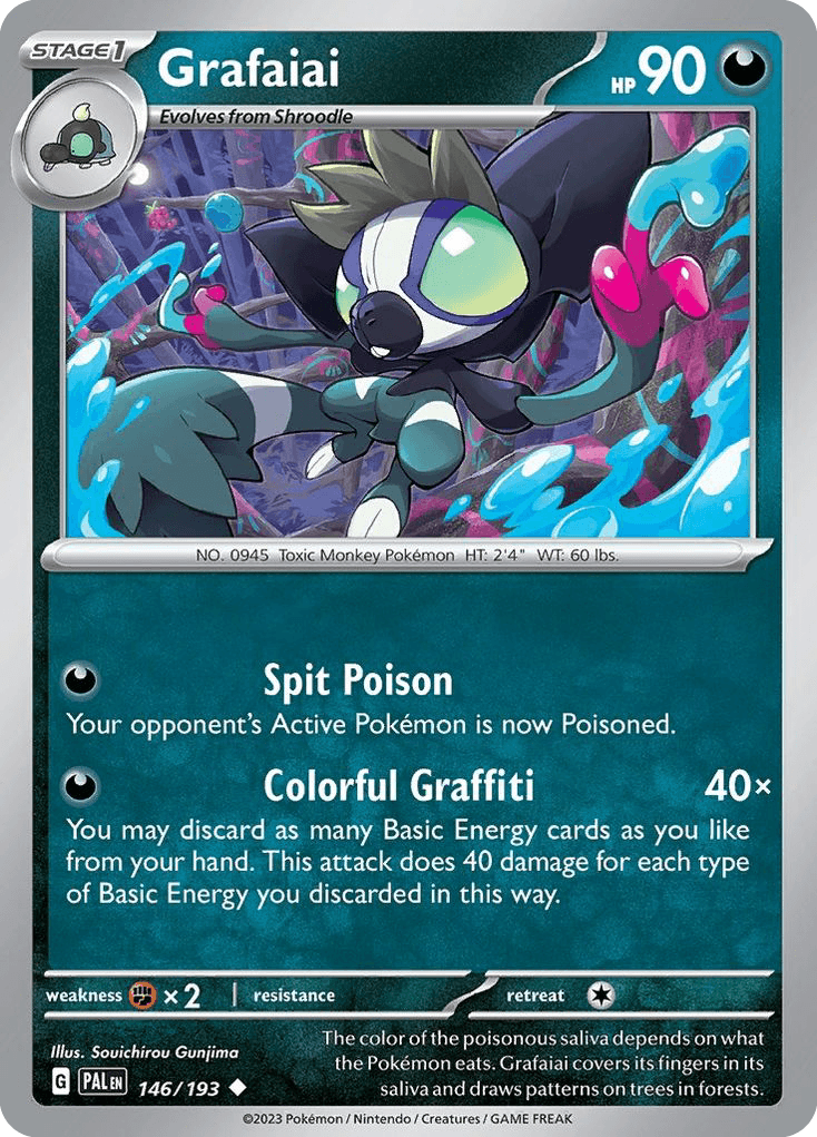 Grafaiai — Paldea Evolved #146