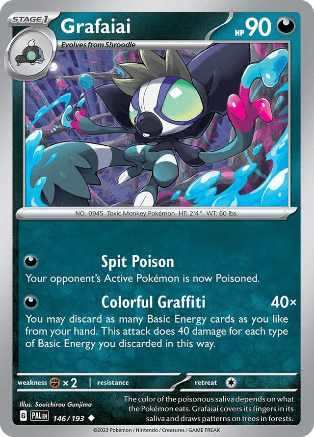 Grafaiai — Paldea Evolved #146