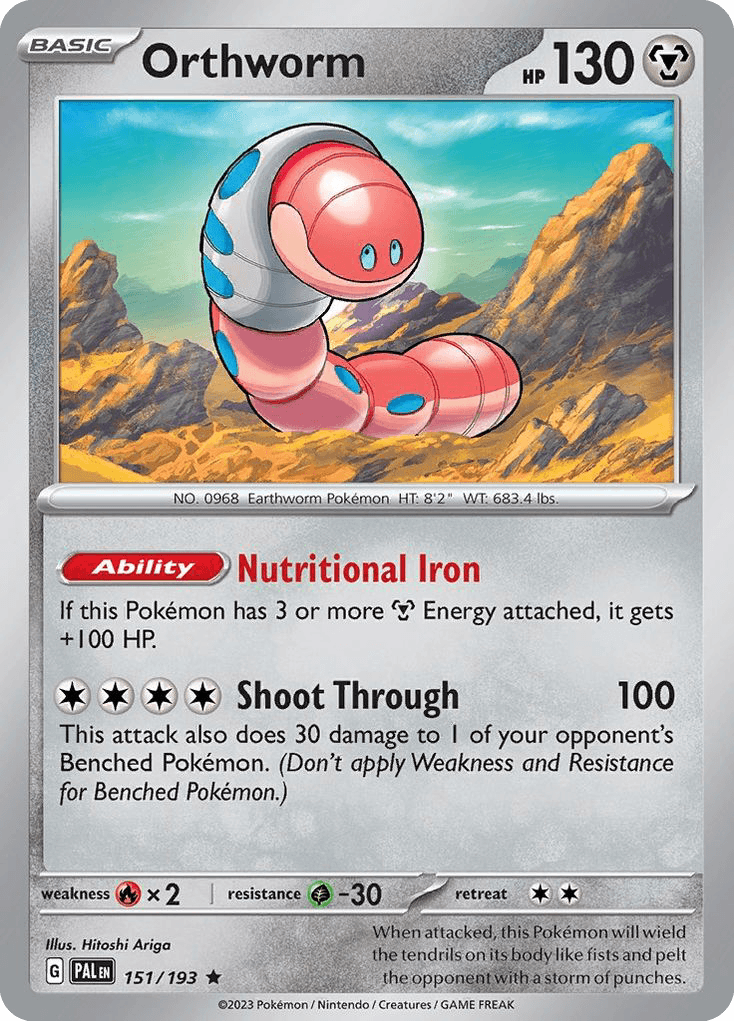 Orthworm — Paldea Evolved #151