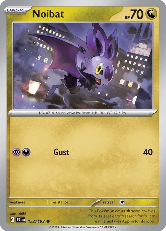 Noibat — Paldea Evolved #152
