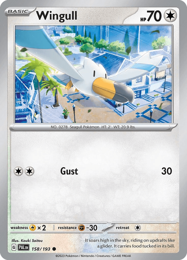 Wingull — Paldea Evolved #158