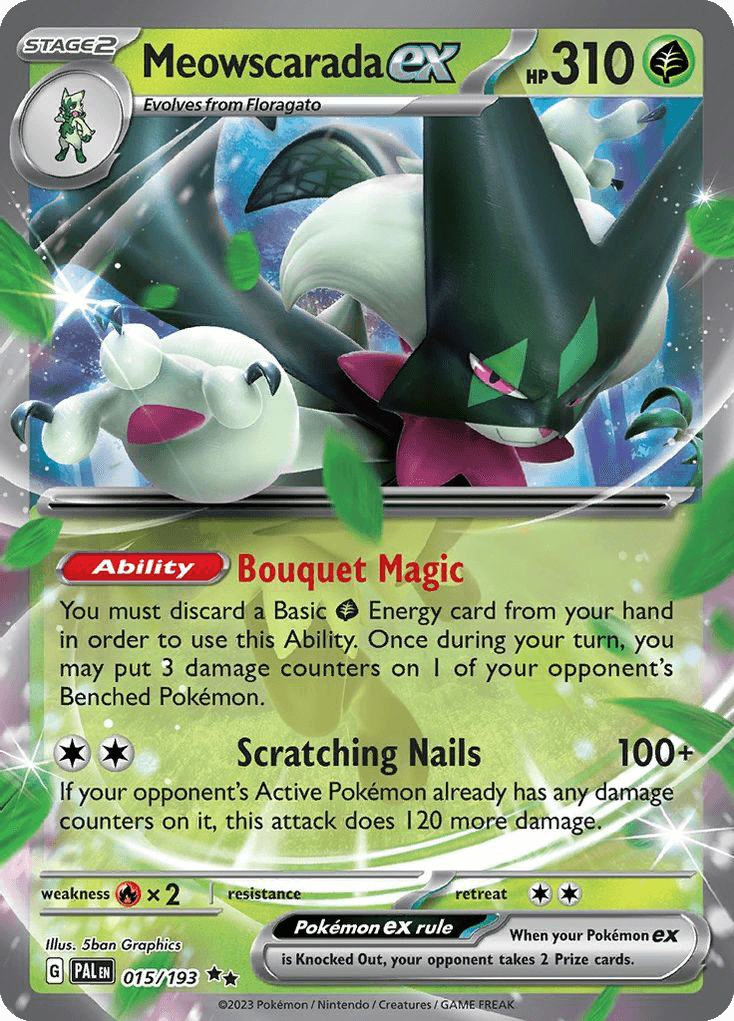 Meowscarada ex — Paldea Evolved #15