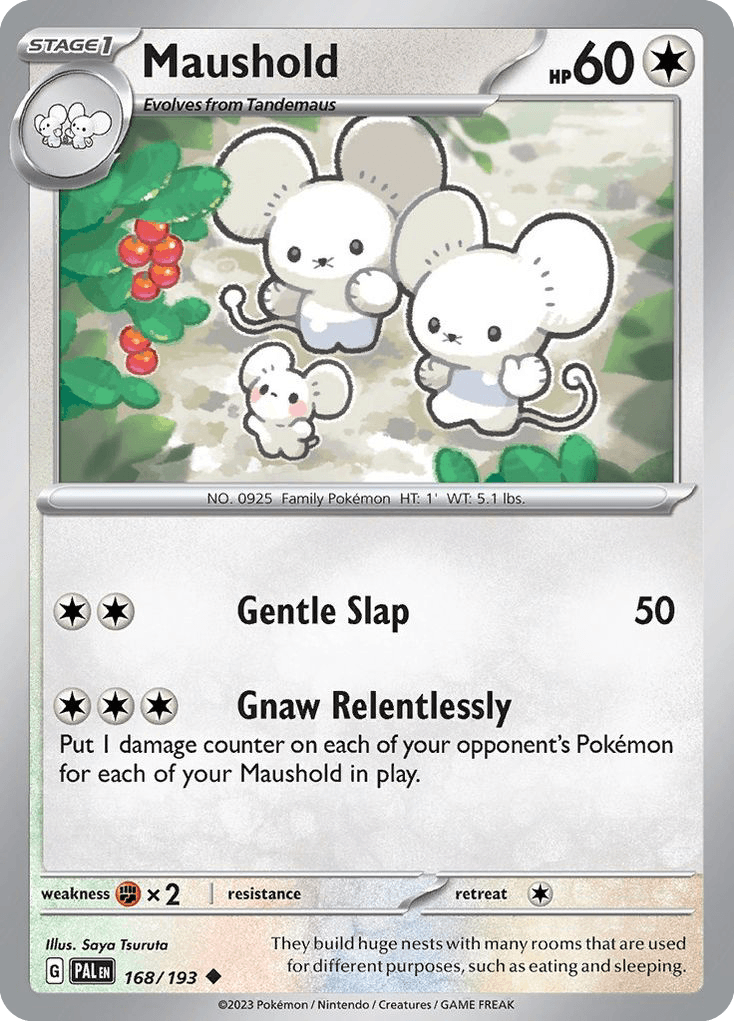 Maushold — Paldea Evolved #168