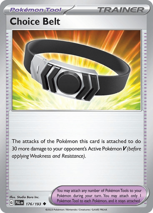 Choice Belt — Paldea Evolved #176