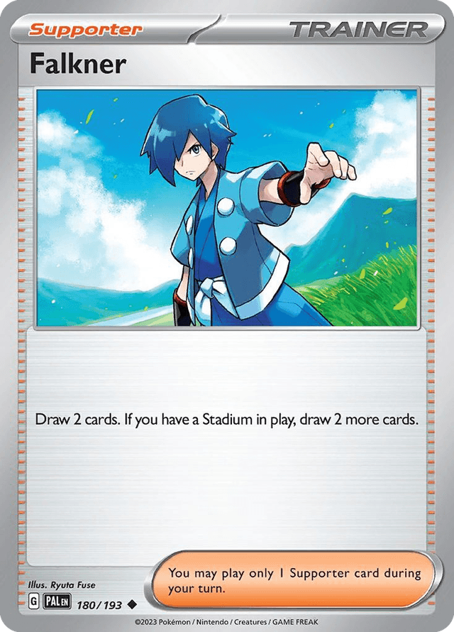 Falkner — Paldea Evolved #180