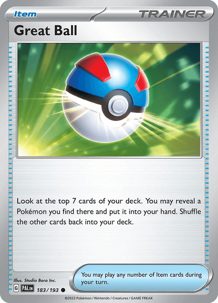 Great Ball — Paldea Evolved #183