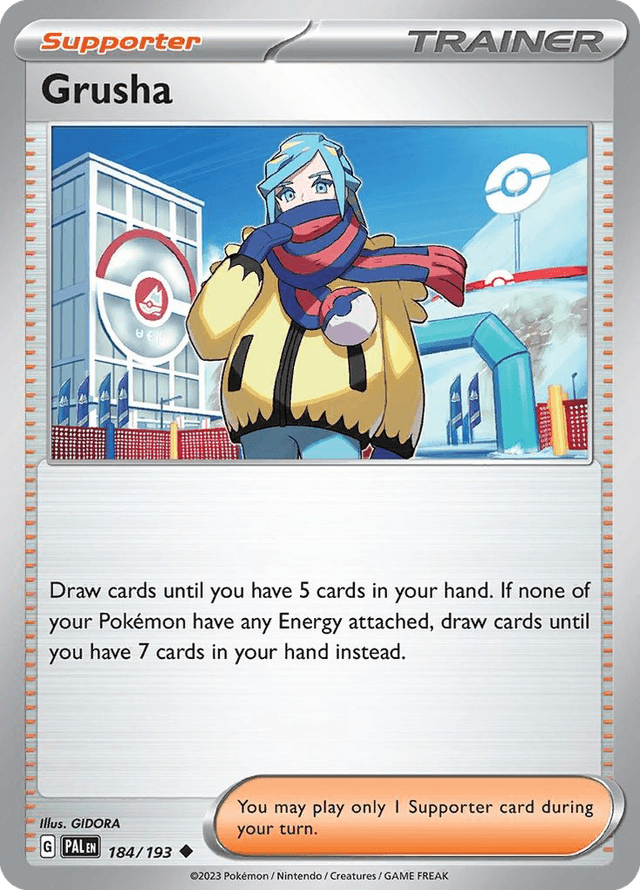 Grusha — Paldea Evolved #184