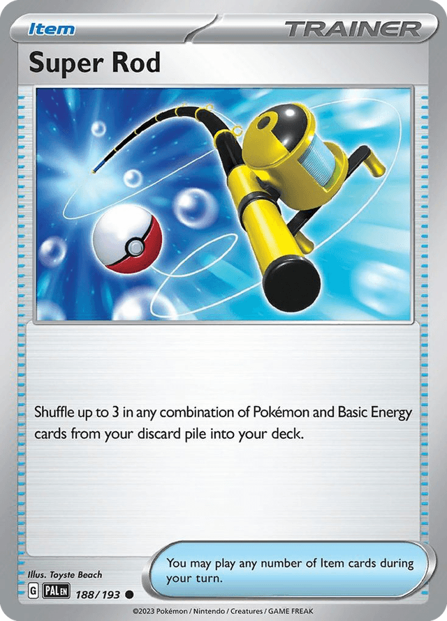 Super Rod — Paldea Evolved #188