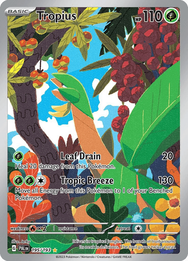 Tropius — Paldea Evolved #195