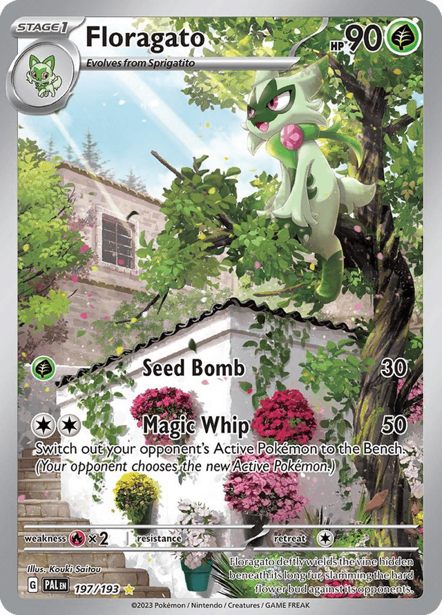 Floragato — Paldea Evolved #197
