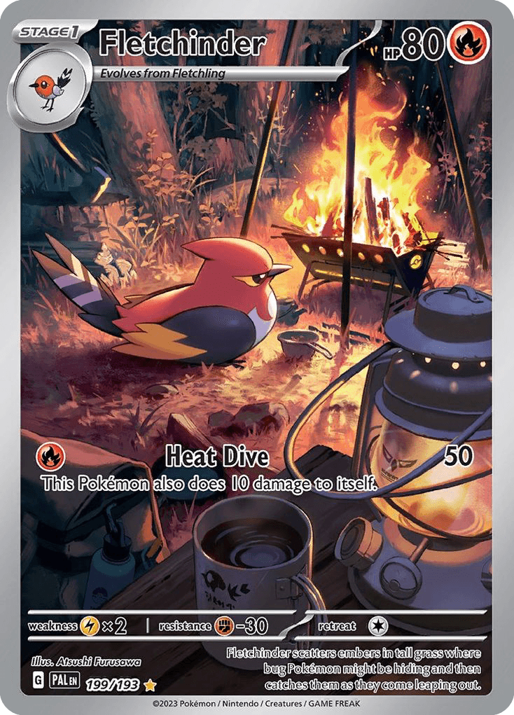 Fletchinder — Paldea Evolved #199