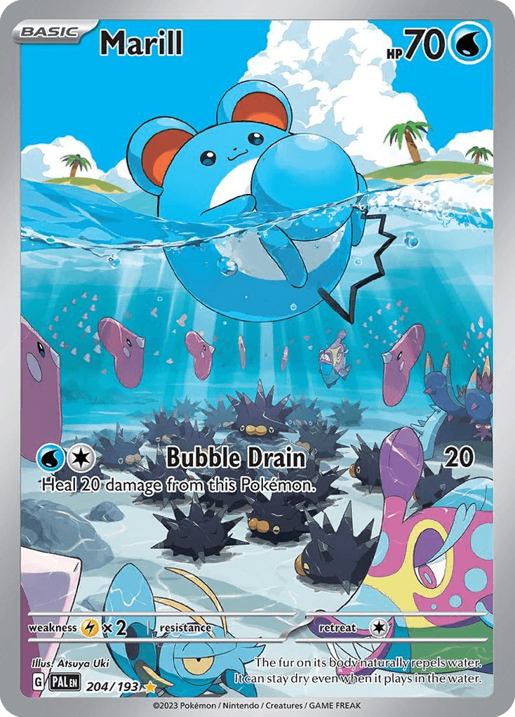 Marill — Paldea Evolved #204