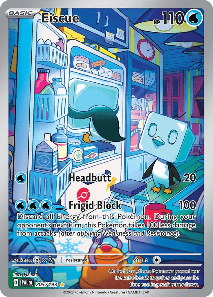 Eiscue — Paldea Evolved #205