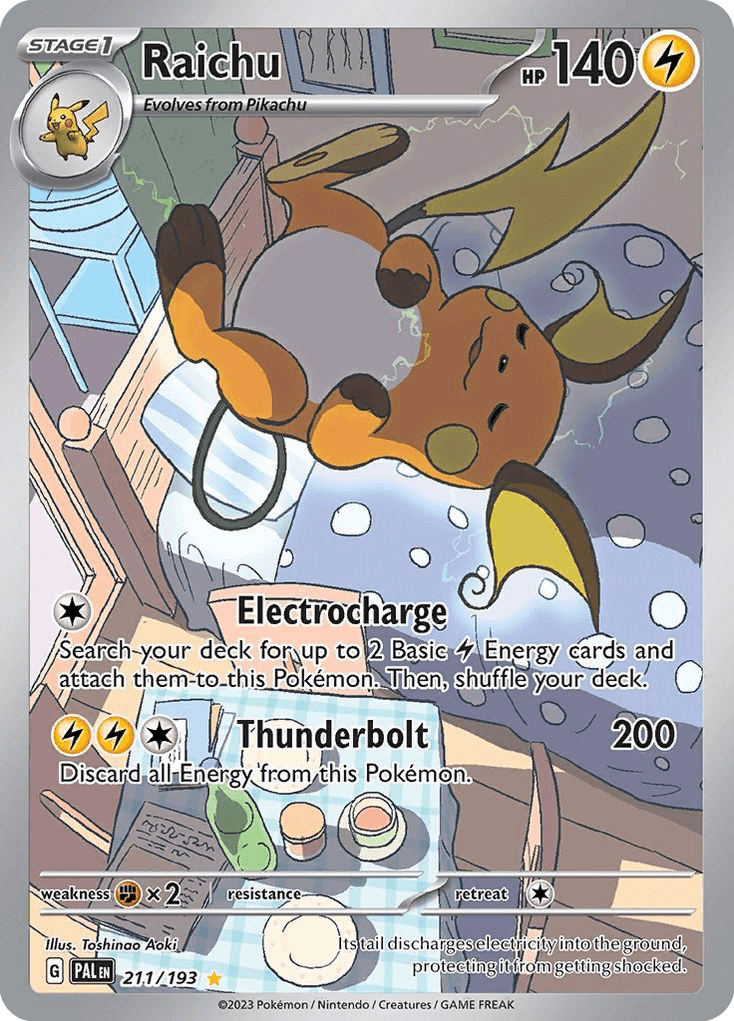 Raichu — Paldea Evolved #211