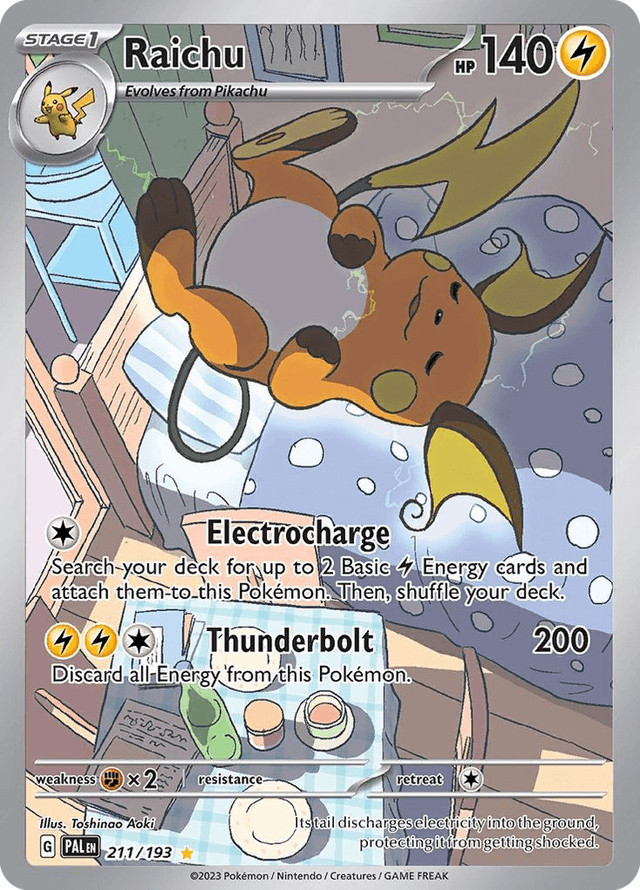 Raichu — Paldea Evolved #211
