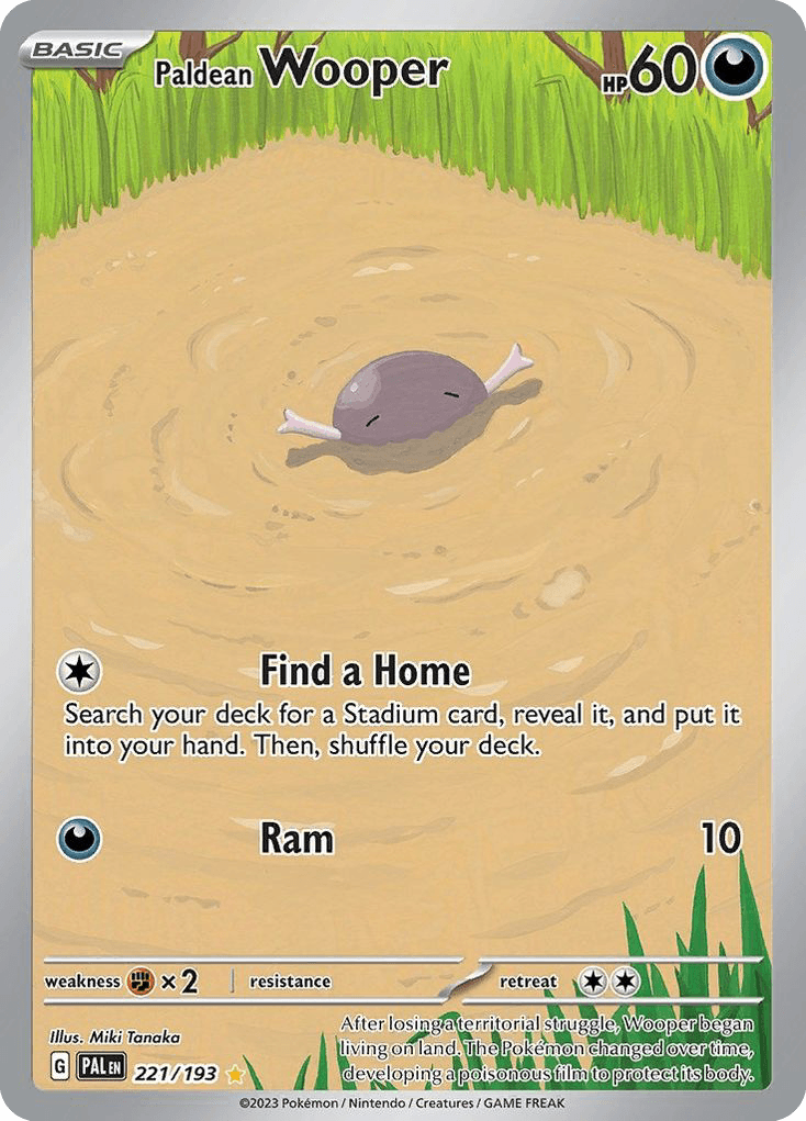 Paldean Wooper — Paldea Evolved #221