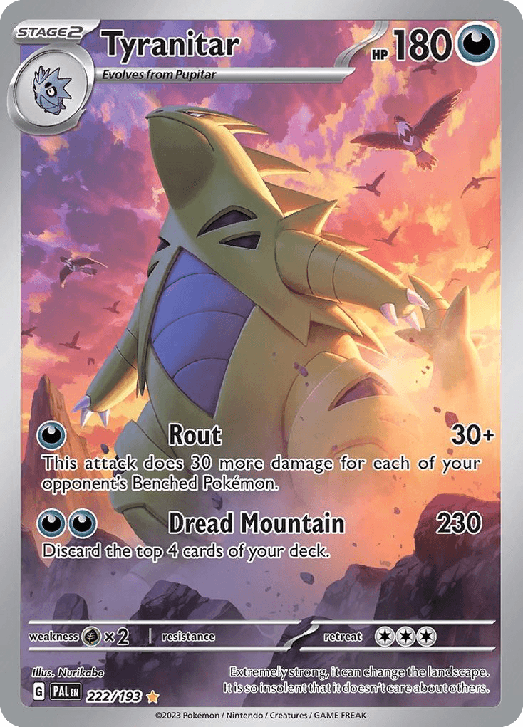 Tyranitar — Paldea Evolved #222