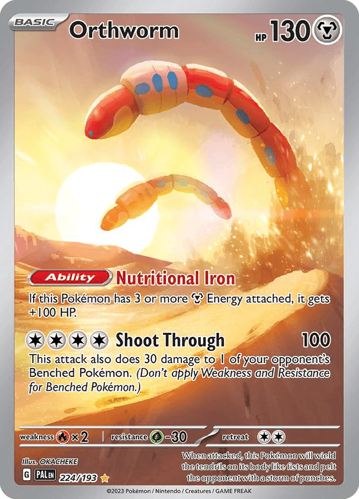 Orthworm — Paldea Evolved #224