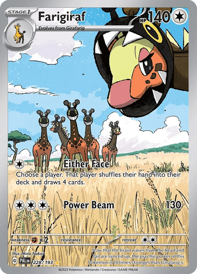 Farigiraf — Paldea Evolved #228