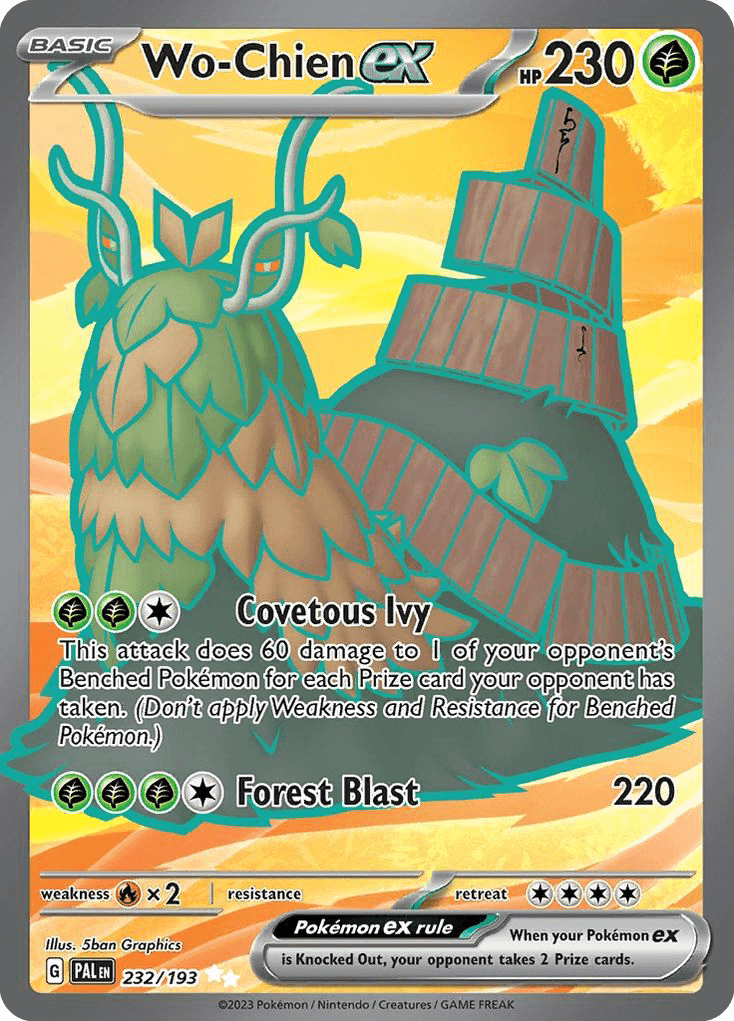 Wo-Chien ex — Paldea Evolved #232