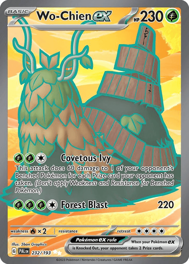 Wo-Chien ex — Paldea Evolved #232