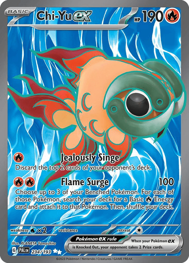 Chi-Yu ex — Paldea Evolved #234