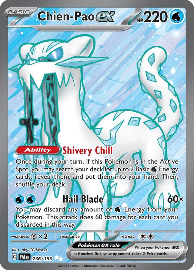 Chien-Pao ex — Paldea Evolved #236