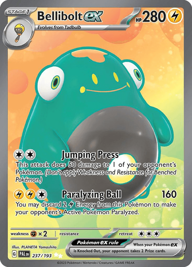 Bellibolt ex — Paldea Evolved #237