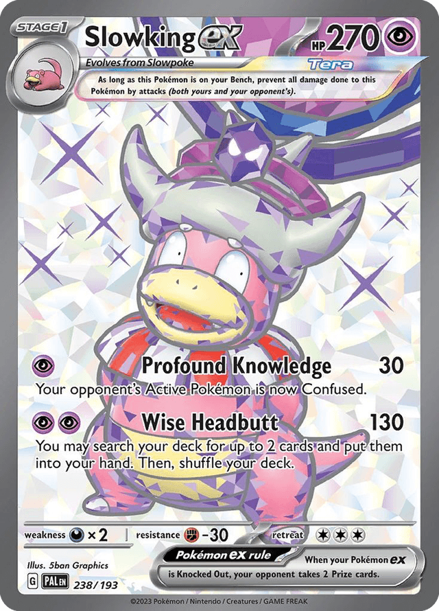 Slowking ex — Paldea Evolved #238