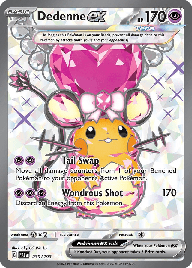 Dedenne ex — Paldea Evolved #239
