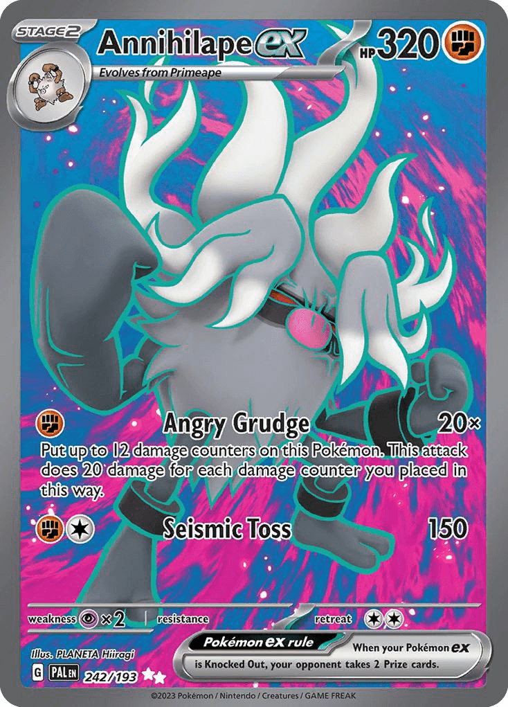 Annihilape ex — Paldea Evolved #242