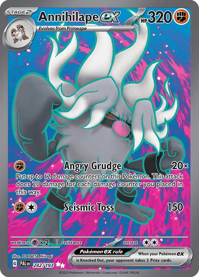 Annihilape ex — Paldea Evolved #242