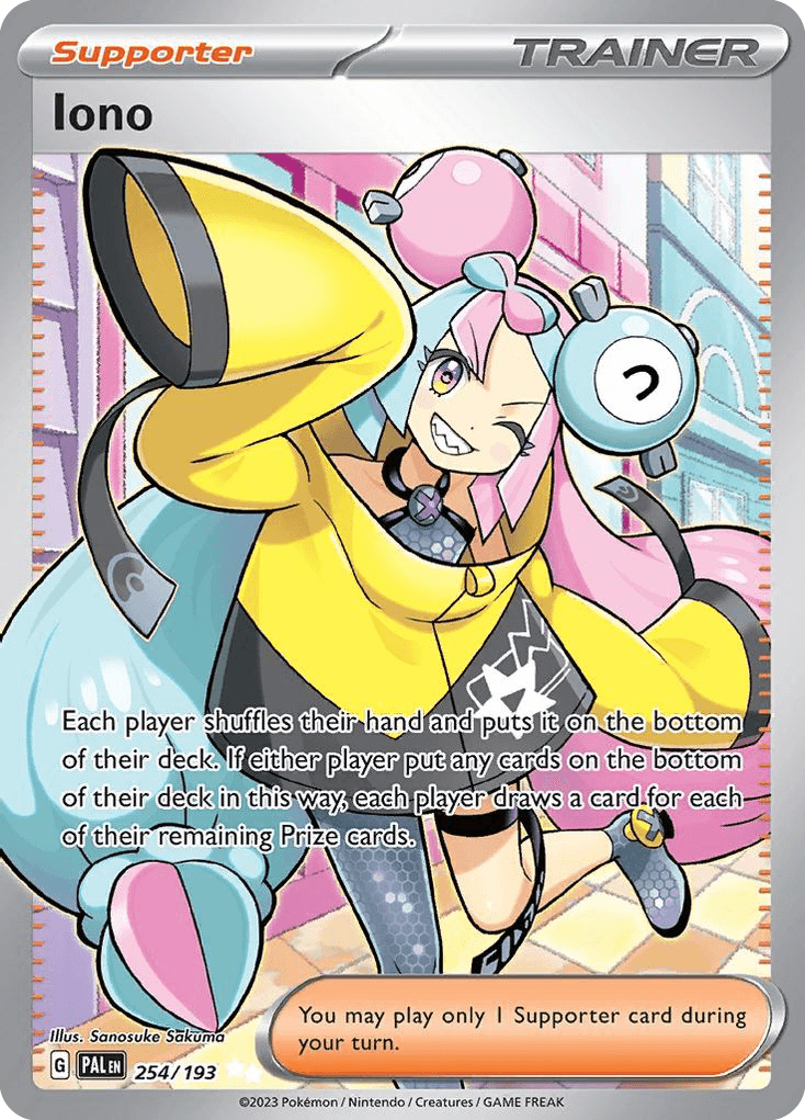Iono — Paldea Evolved #254