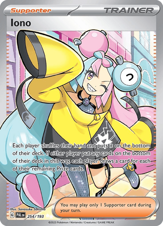 Iono — Paldea Evolved #254