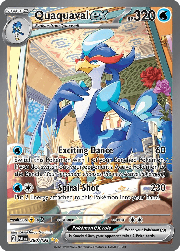 Quaquaval ex — Paldea Evolved #260