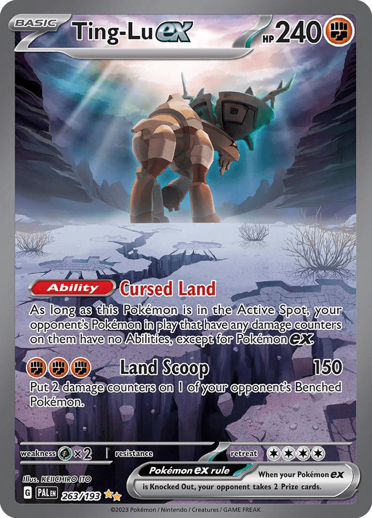 Ting-Lu ex — Paldea Evolved #263