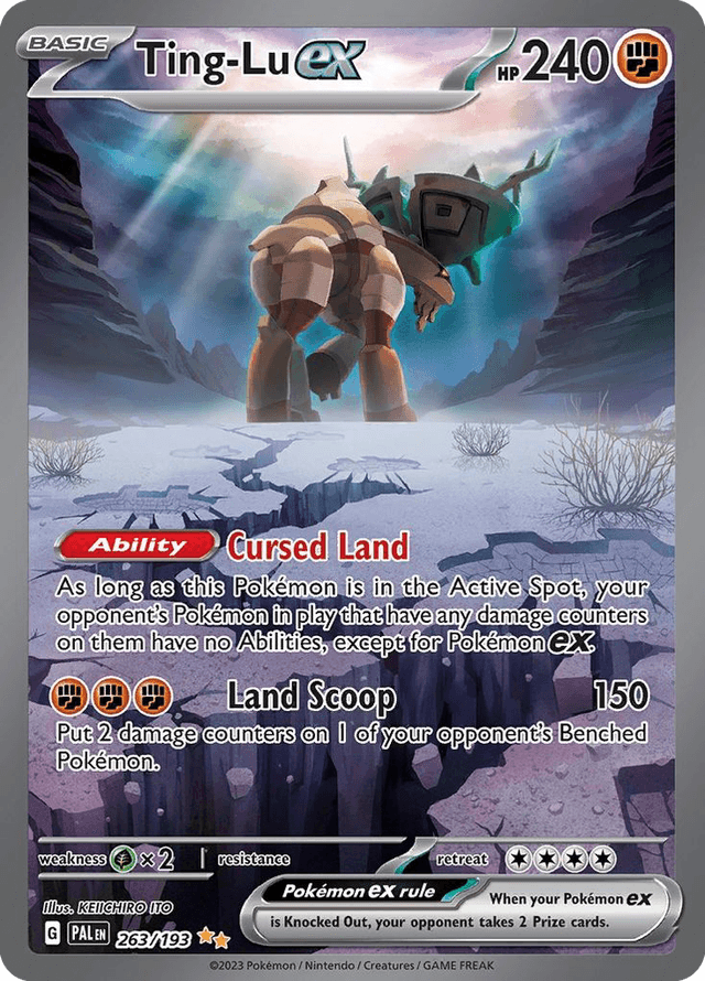 Ting-Lu ex — Paldea Evolved #263