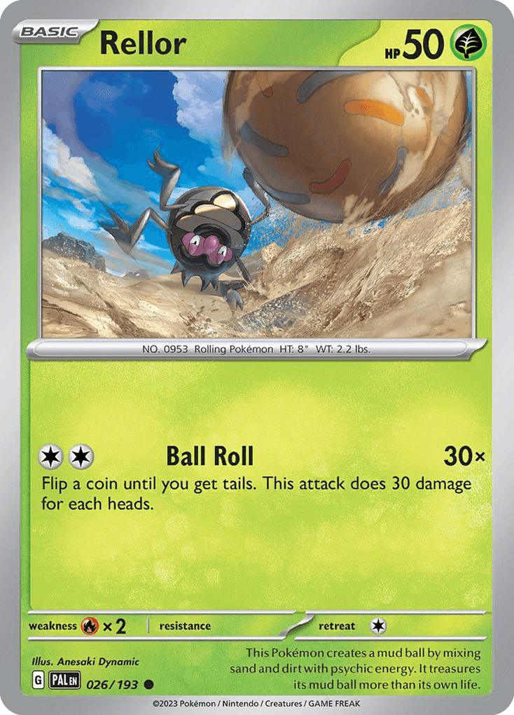 Rellor — Paldea Evolved #26