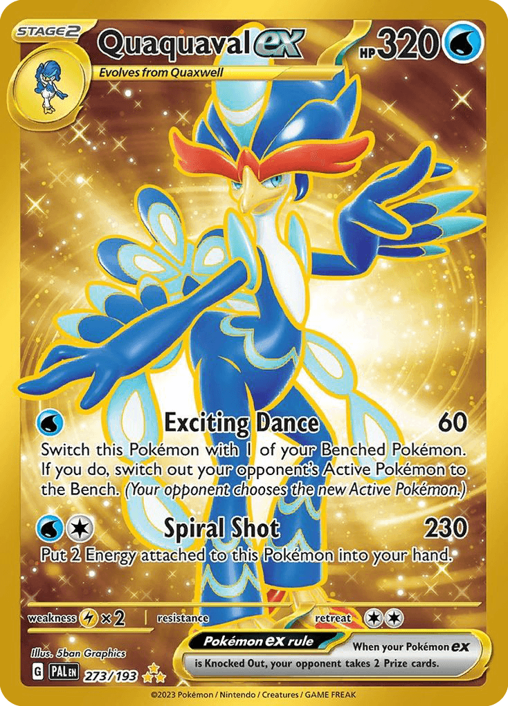 Quaquaval ex — Paldea Evolved #273