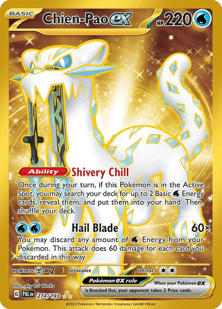 Chien-Pao ex — Paldea Evolved #274