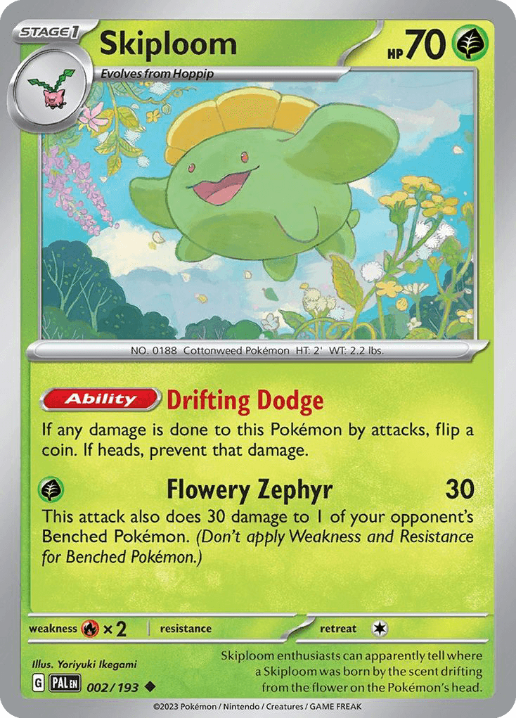 Skiploom — Paldea Evolved #2