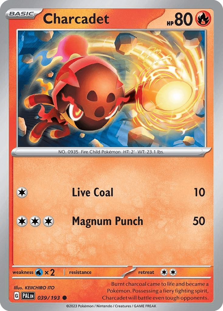 Charcadet — Paldea Evolved #39