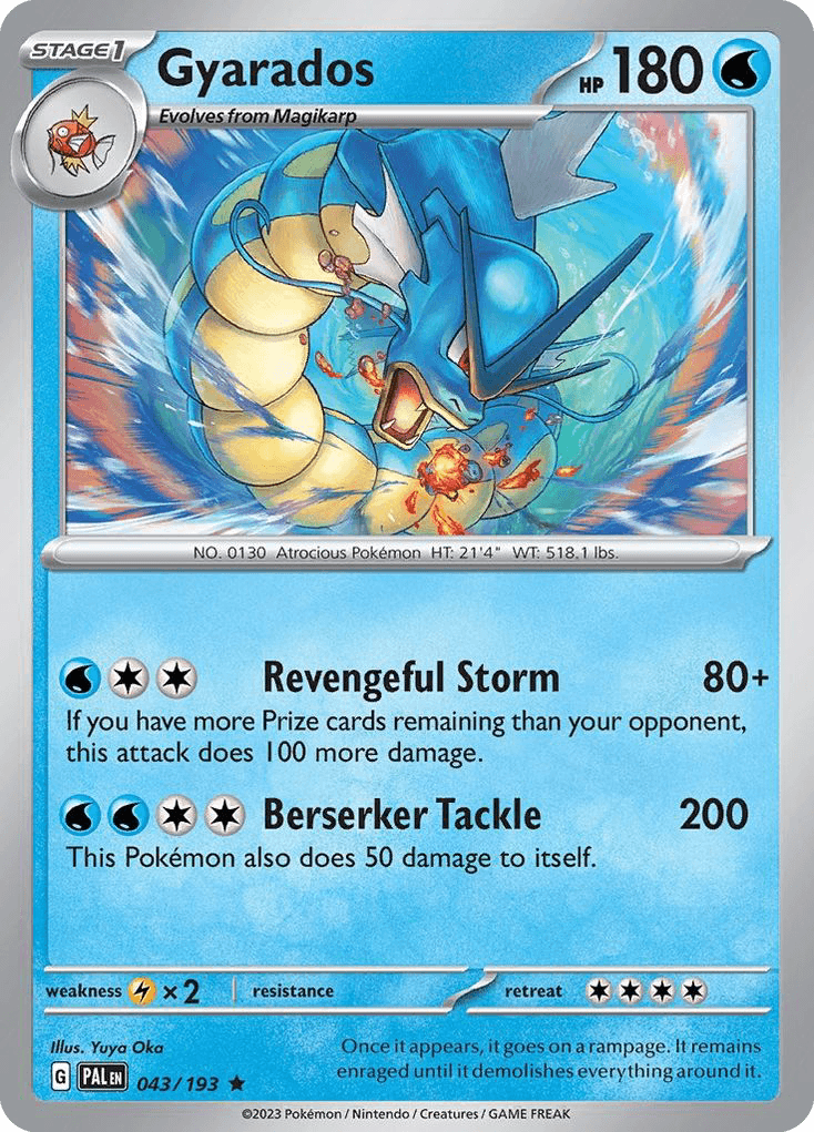 Gyarados — Paldea Evolved #43