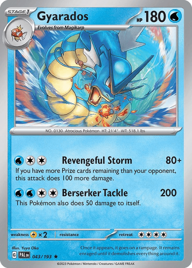 Gyarados — Paldea Evolved #43